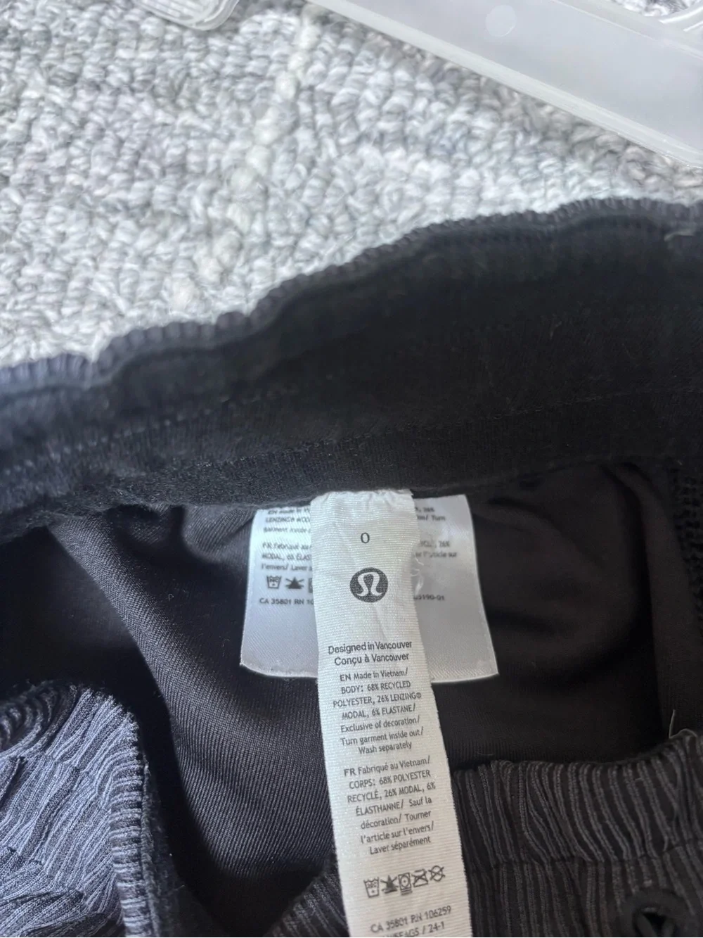 Lululemon Ribbed Softstreme High-Rise Pant 32.5